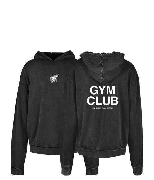 10X ATHLETIC ACID WASH OVERSIZE HOODIE
