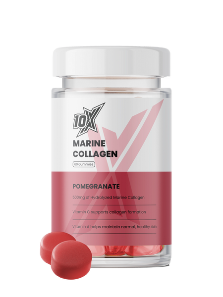 Marine Collagen Gummies | 10X Athletic - Eat. Sleep. 10x. Repeat