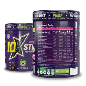 10X PRE WORKOUT STACK