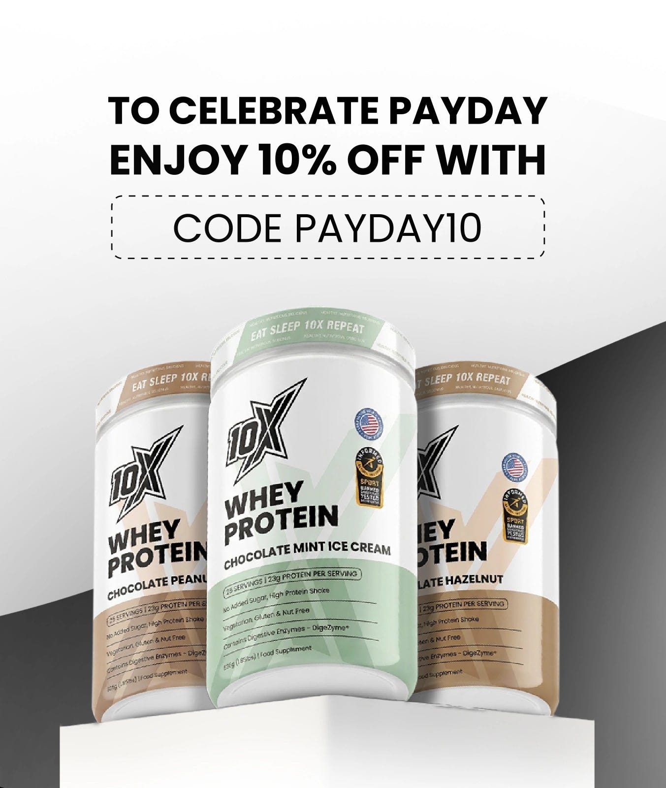 Enjoy 10% OFF WITH CODE PAYDAY10