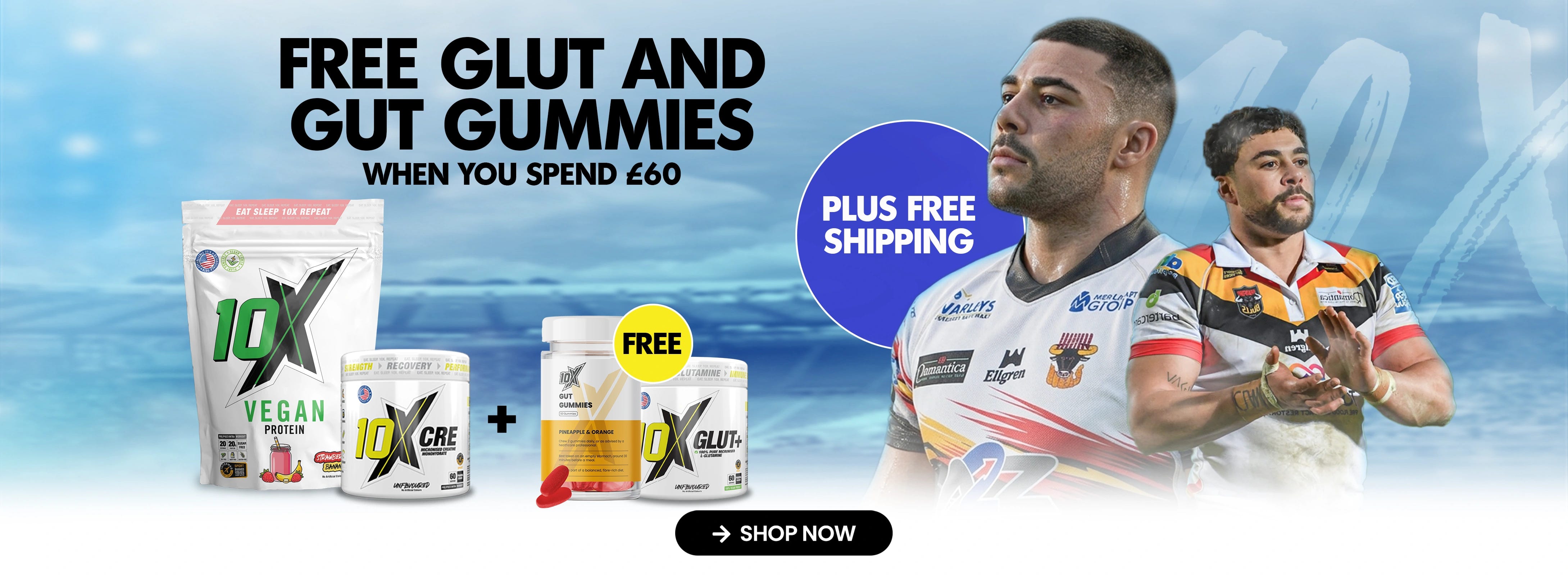 Free Glut+ on Every Order