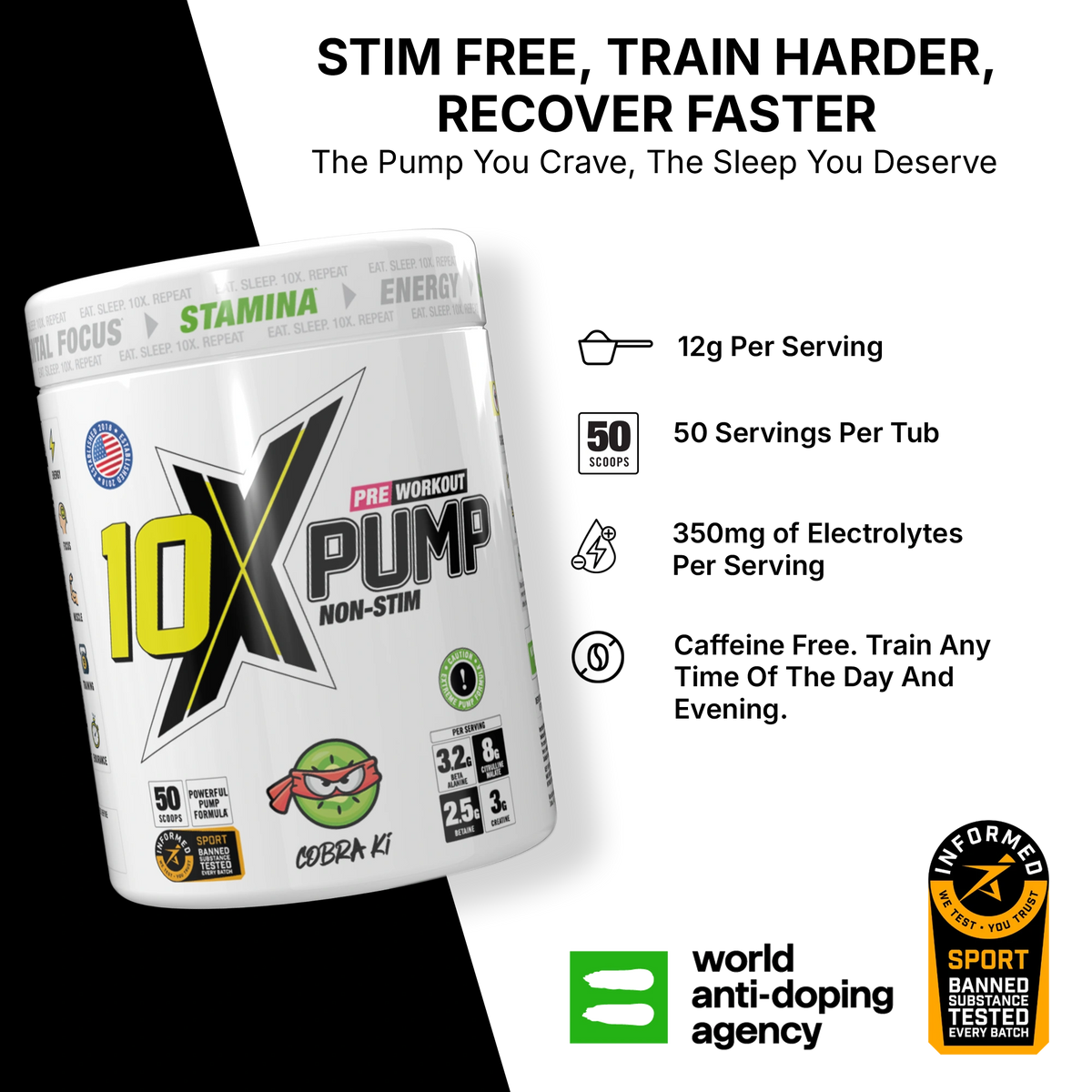 10X PRE WORKOUT STACK