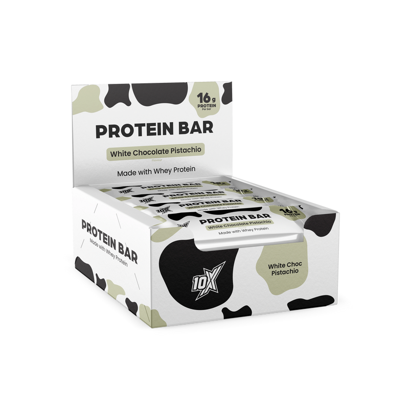 10X PROTEIN BAR - WHITE CHOCOLATE PISTACHIO