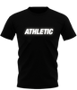 10X ATHLETIC REFLECTIVE TEE, BLACK