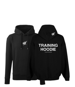10X ATHLETIC BLACK TRAINING HOODIE