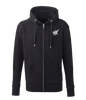 10X ATHLETIC BLACK ZIP LOGO HOODIE
